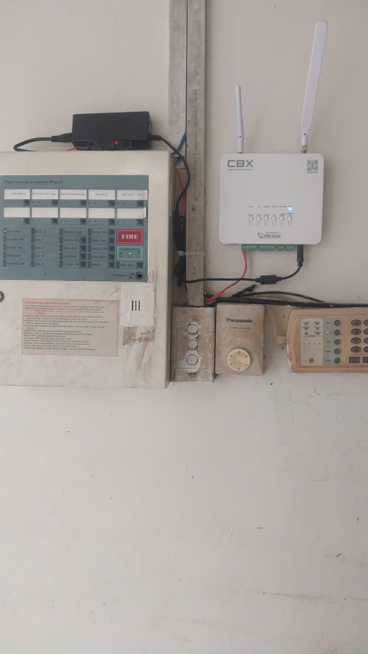 Mua Thiết Bị Truyền Tin Báo Cháy Ở Đâu Uy Tín? 7 Hình ảnh lắp đặt thiết bị truyền tin báo cháy tại cơ sở 6