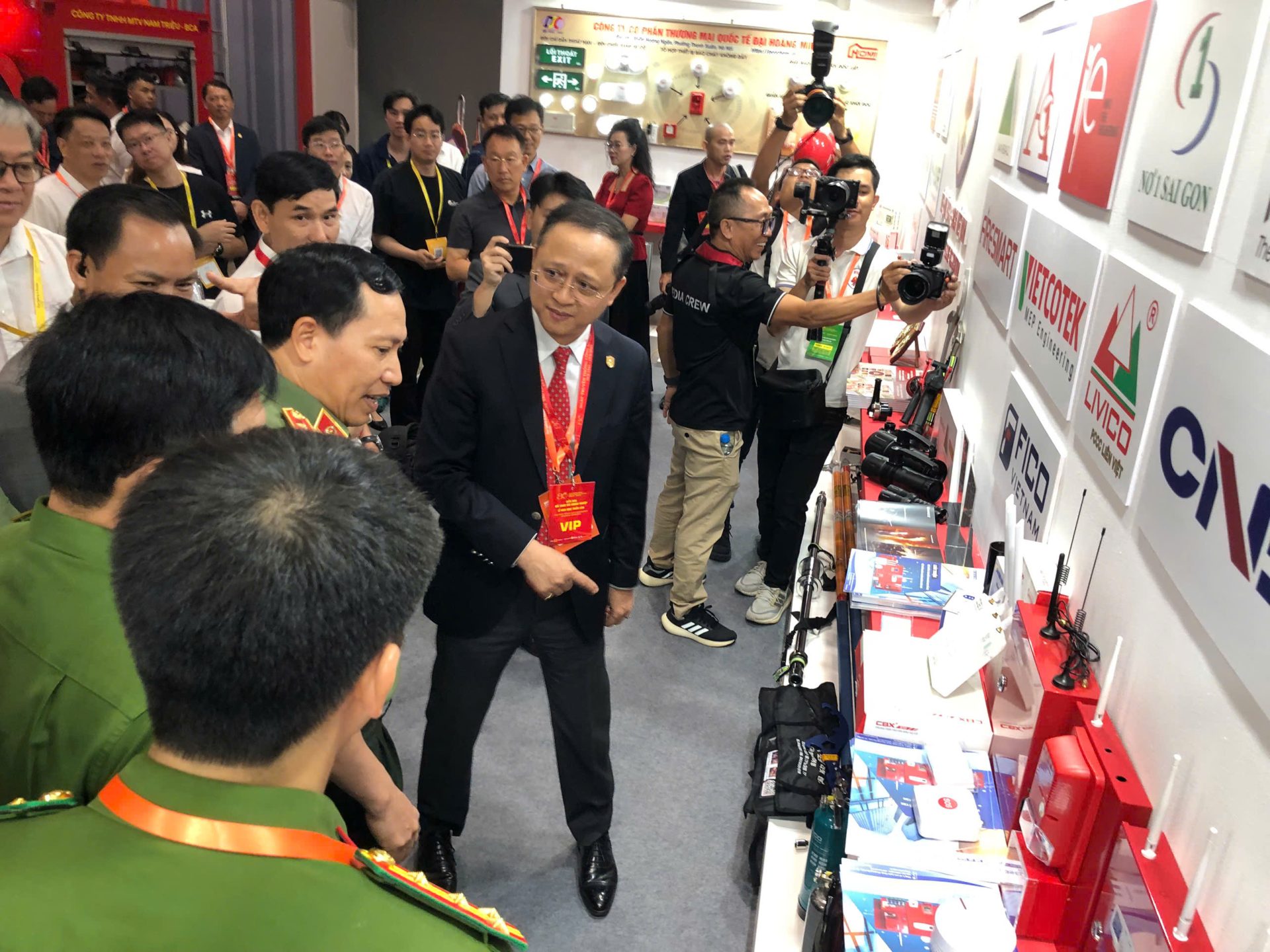 Gian hàng 3SCORP CBX tại Secutech 2025